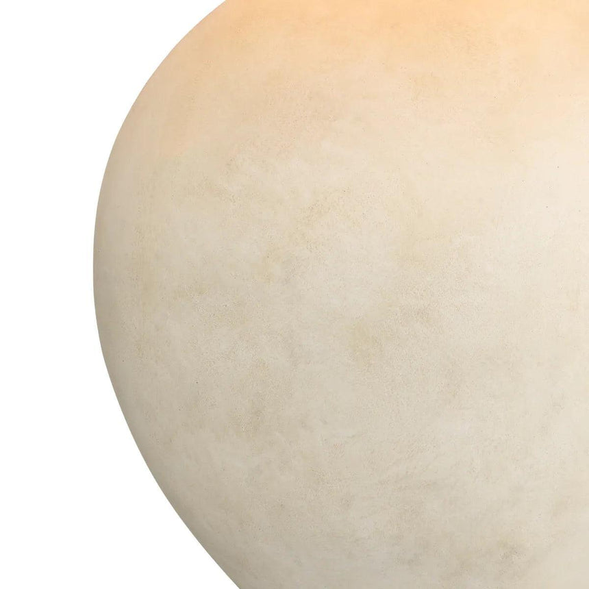 Moon Jar Stone Table Lamp