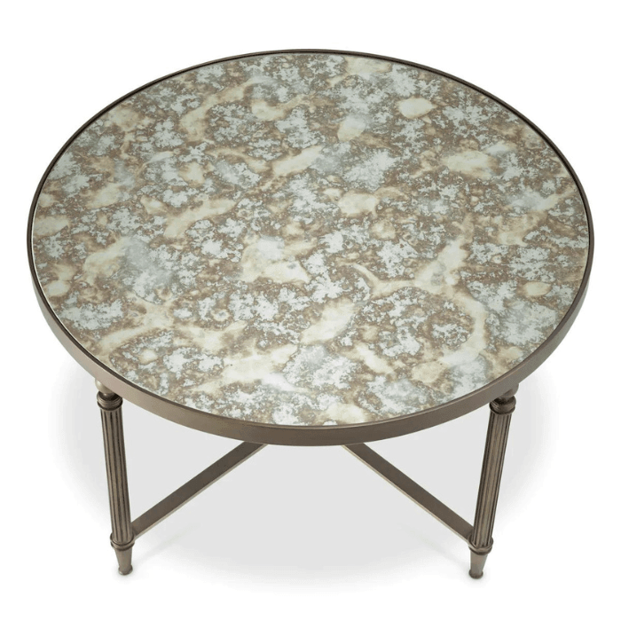 Bowery Antique Mirror Glass Coffee Table