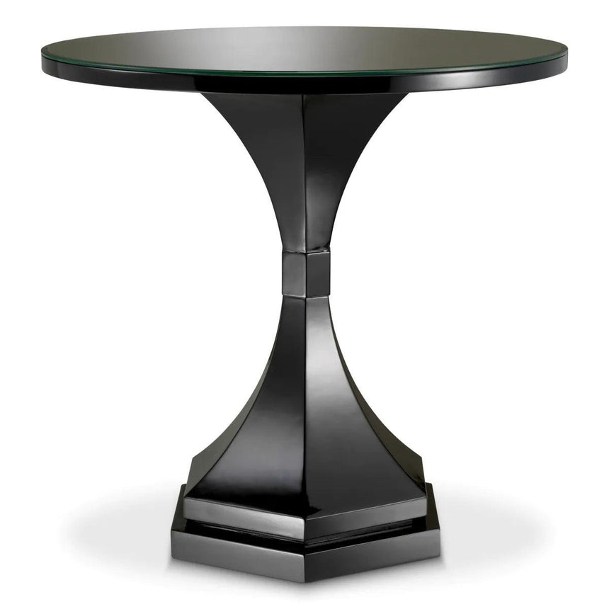 Harlem glass side table