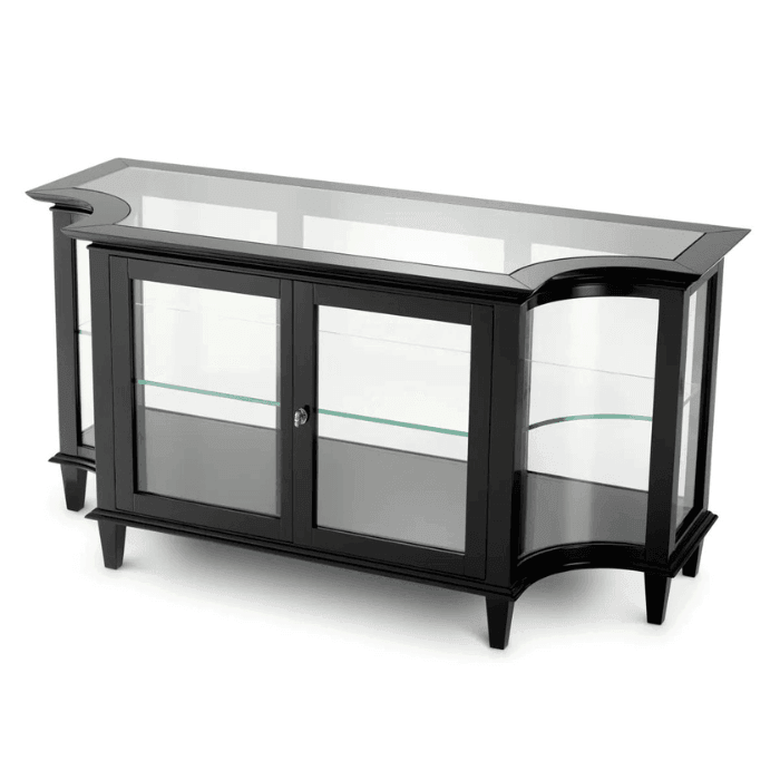Gala glass console table