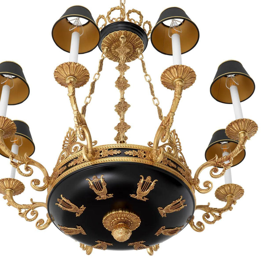 Palais metal chandelier