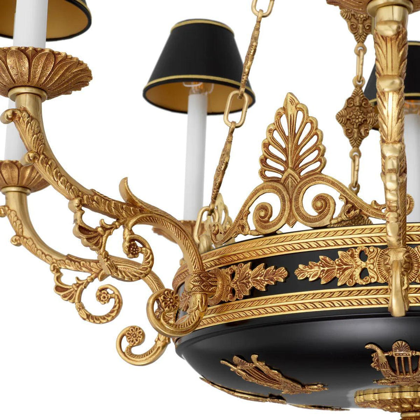Palais metal chandelier