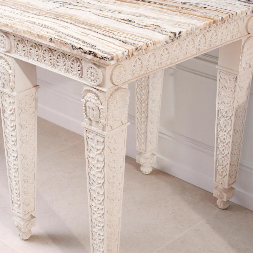 Croome Court Marble Console Table