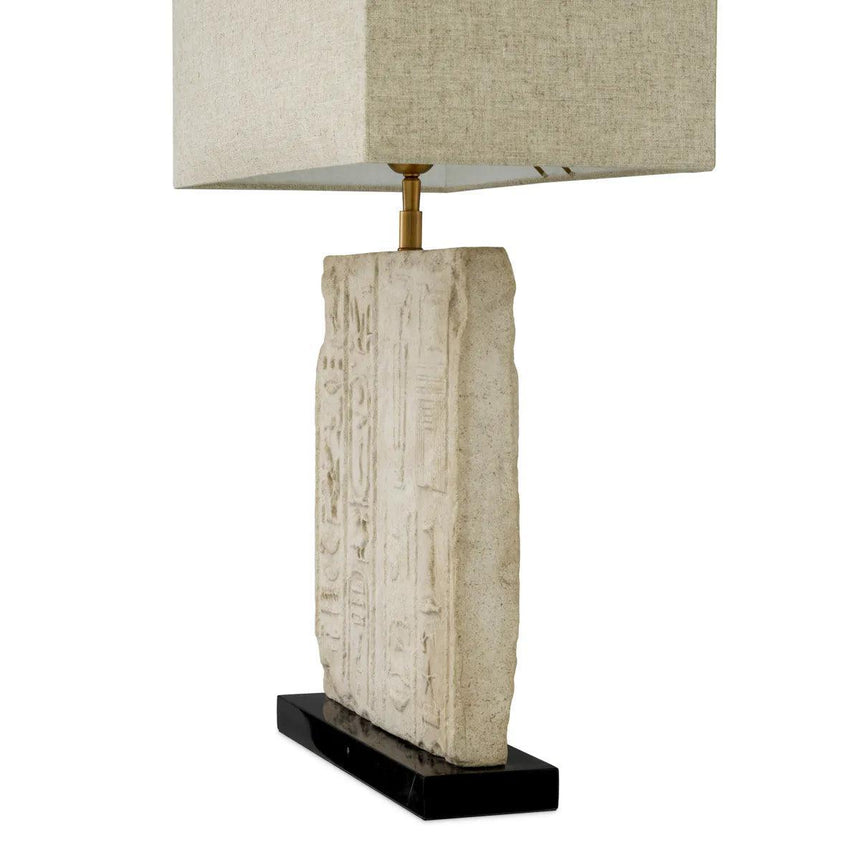 Hathor Sandstone Table Lamp