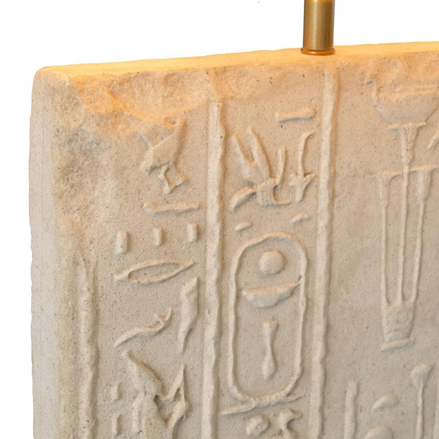 Hathor Sandstone Table Lamp