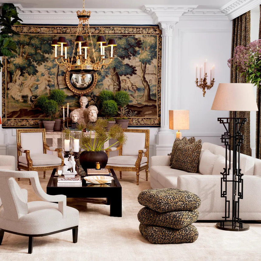 Thomas metal floor lamp