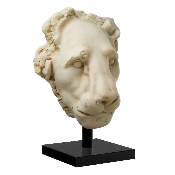 Jasper round metal flower pot medium