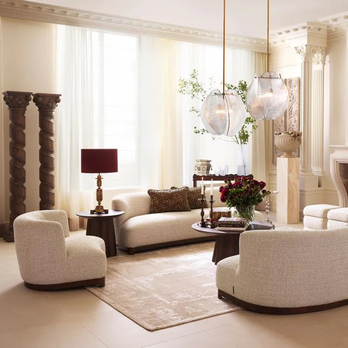 Modesto wooden bedside table