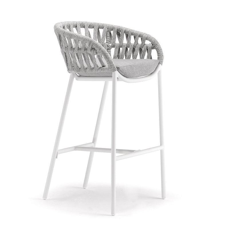 Tahiti fabric garden bar stool