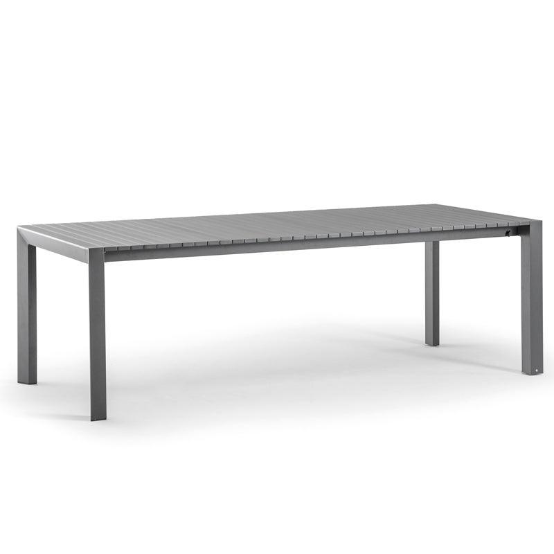 Stromboli extendable metal garden table 230x100