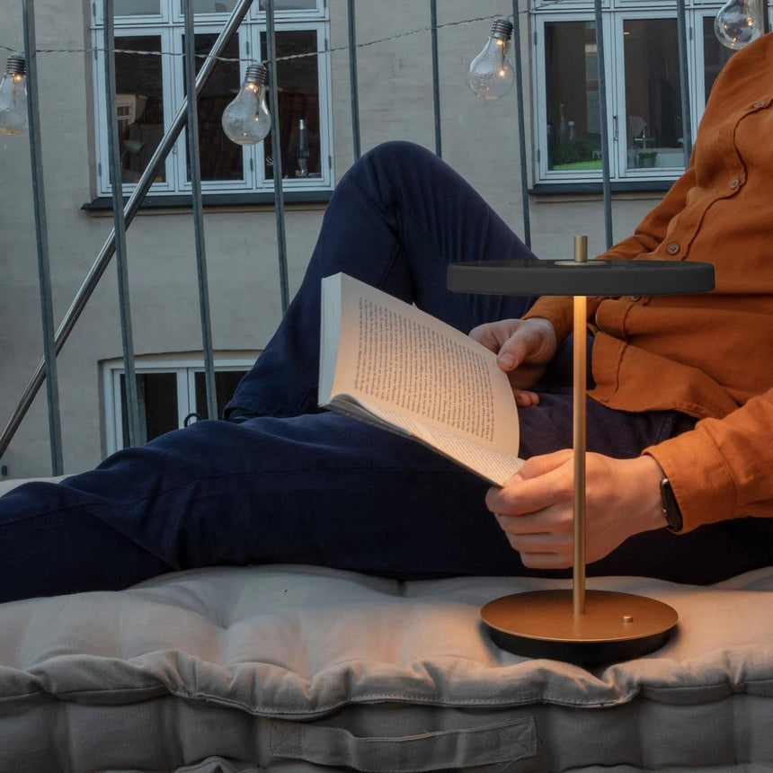 Asteria Move fém asztali lámpa sárgaréz alappal