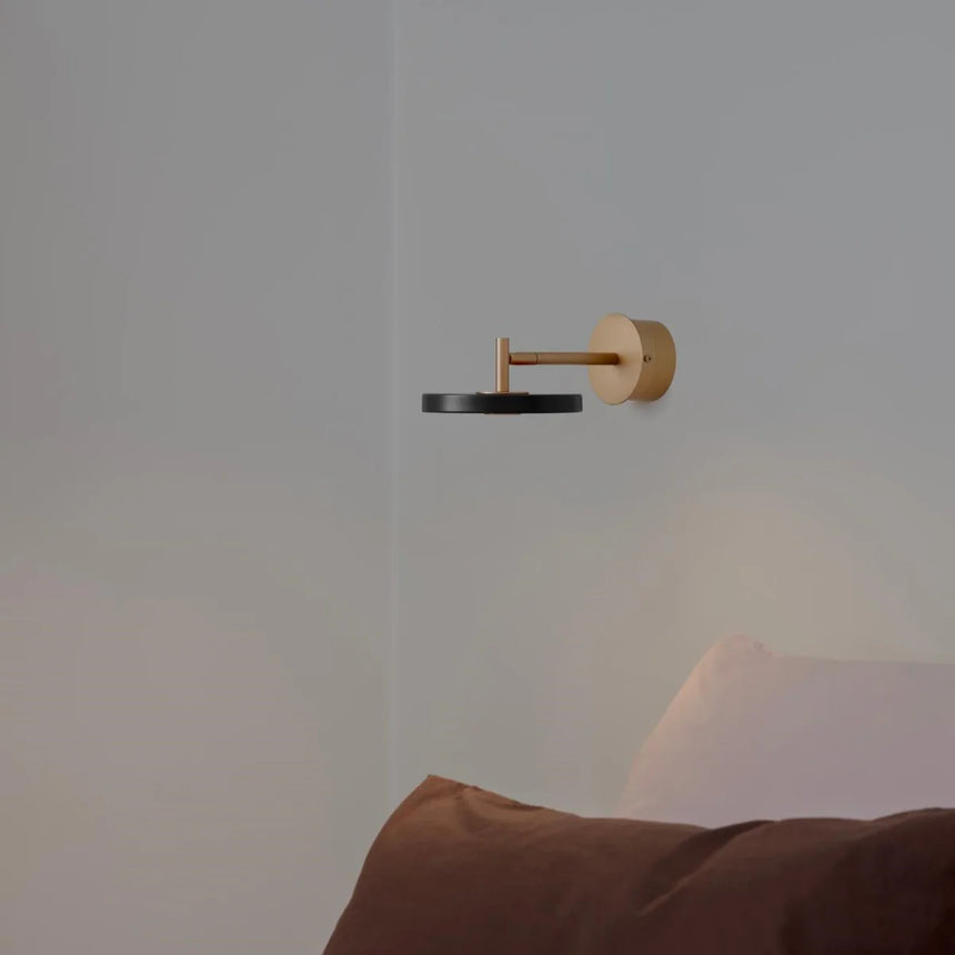 Asteria Short fém falilámpa