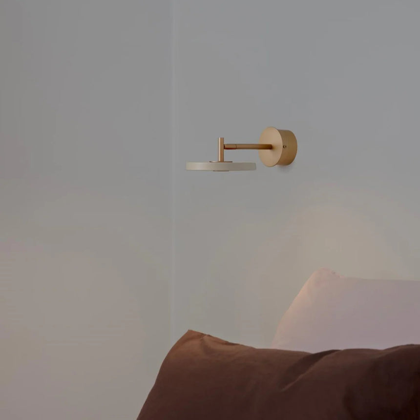 Asteria Short fém falilámpa