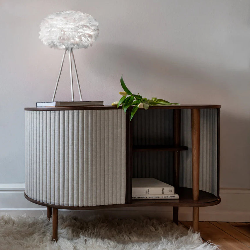 Audacious fa kabinet sötétbarna kerettel 67×100