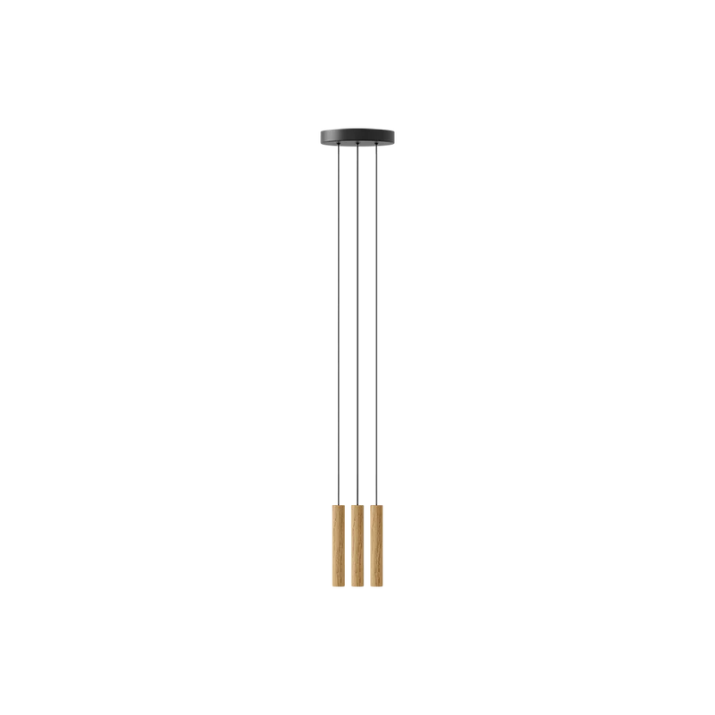 The Conversation Piece fabric armchair with natural frame