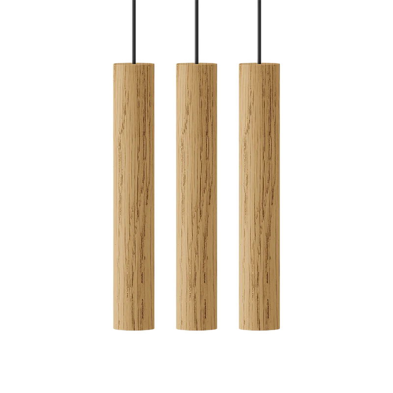 The Conversation Piece fabric armchair with natural frame