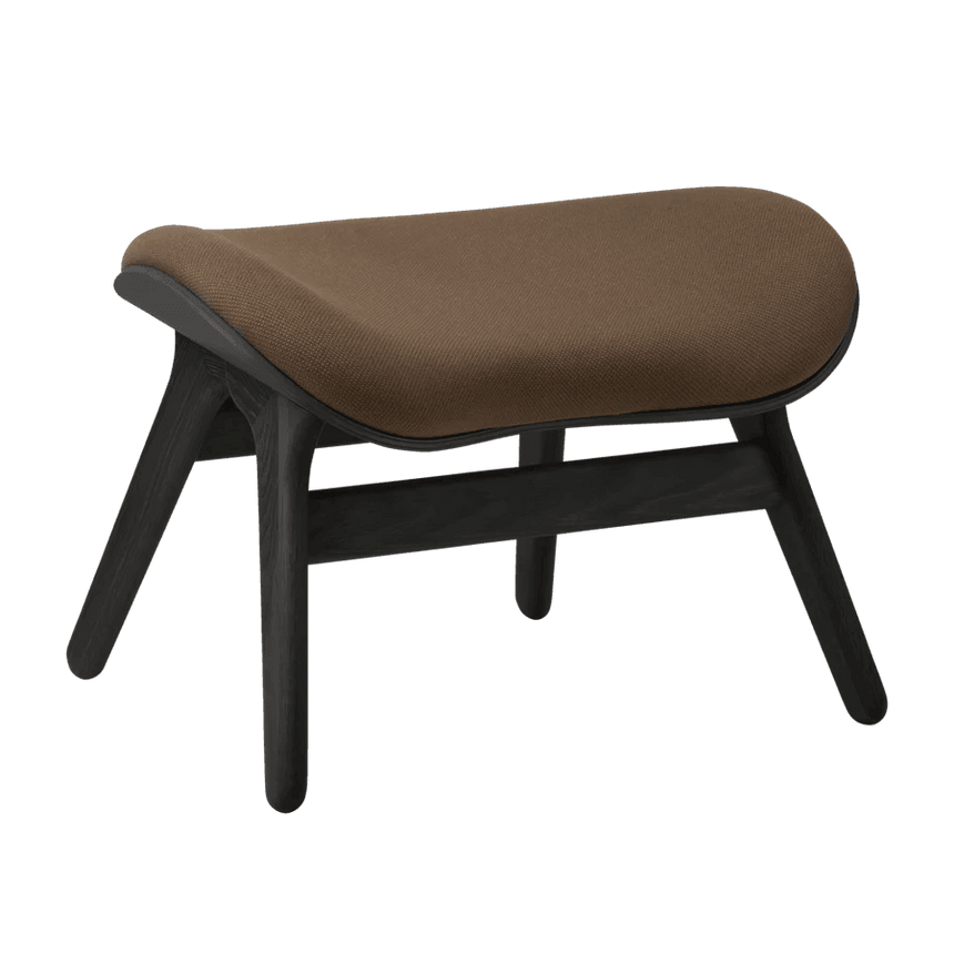 A Conversation Piece szövet lábtartó fekete kerettel