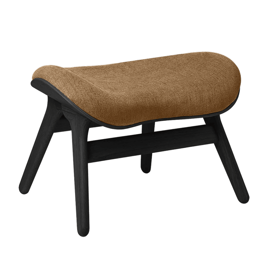 A Conversation Piece szövet lábtartó fekete kerettel