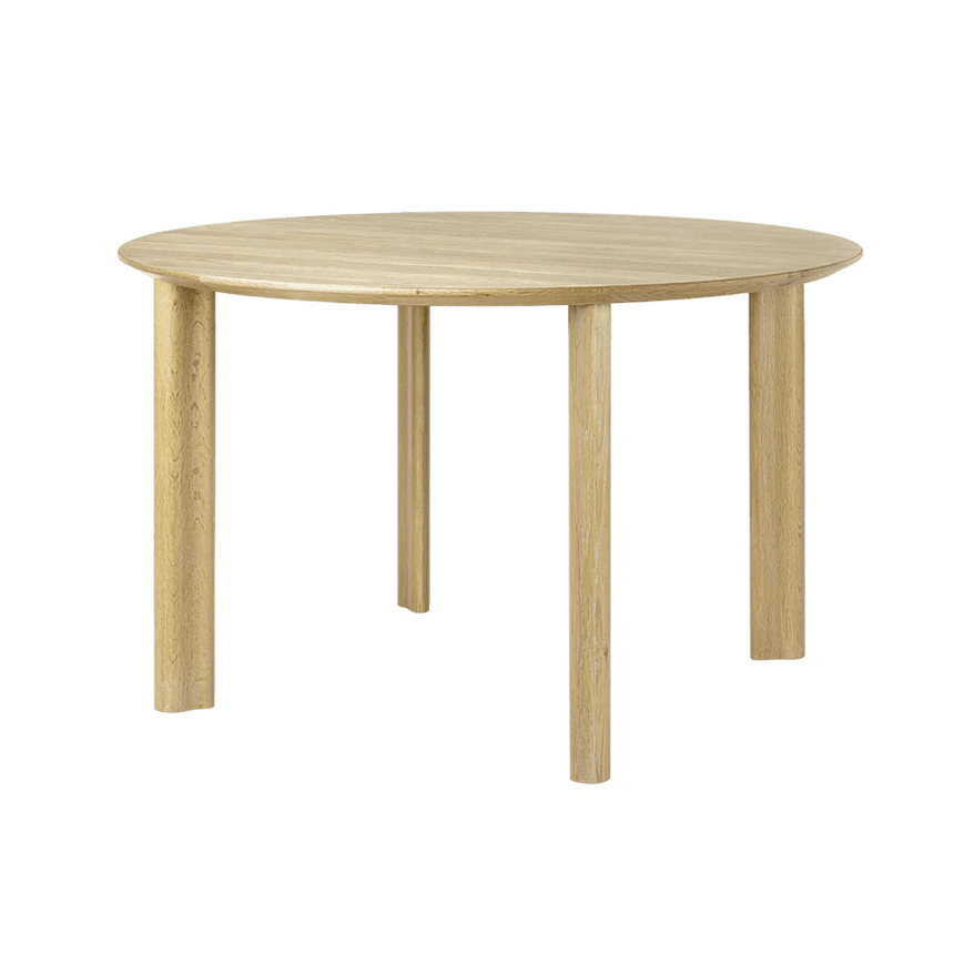 Smooth Comfort Circle wooden table Ø120