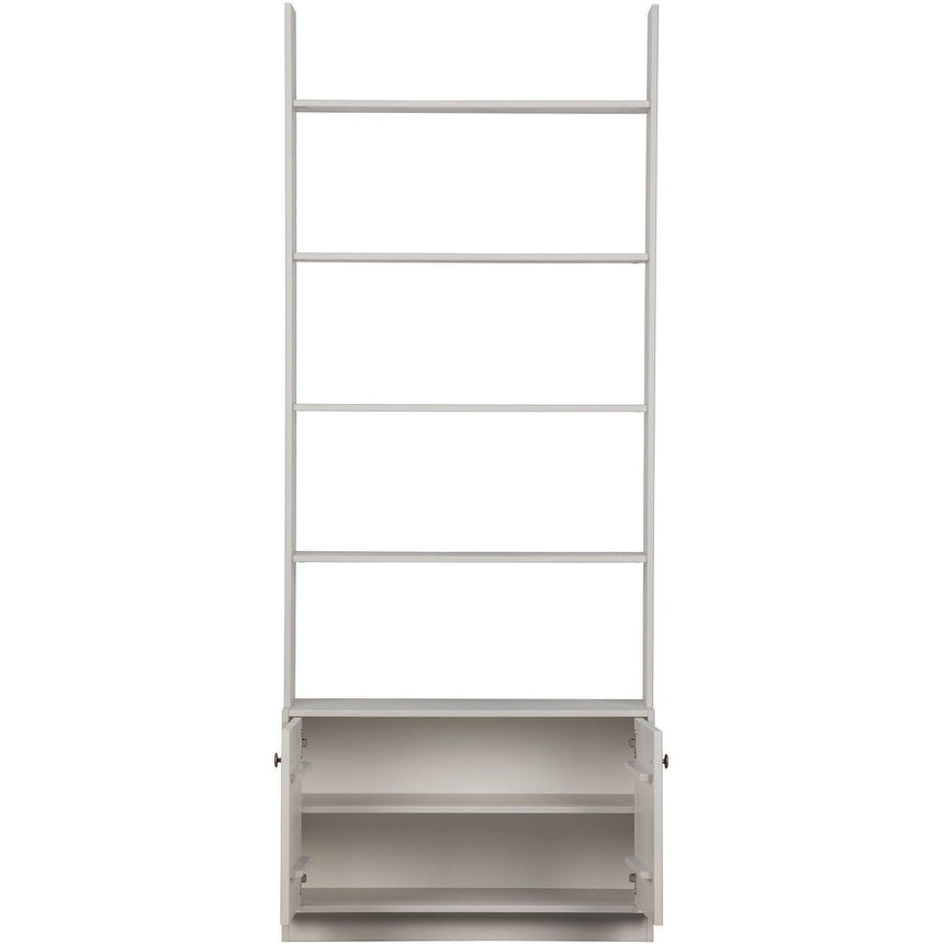 Madu világosszürke 4 polcos 2 ajtós polcrendszer-1