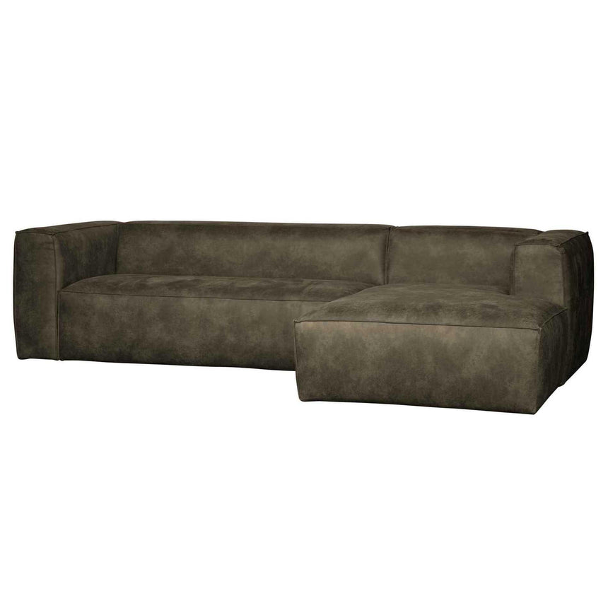 Bean textilbőr kanapé jobb ottomános-3