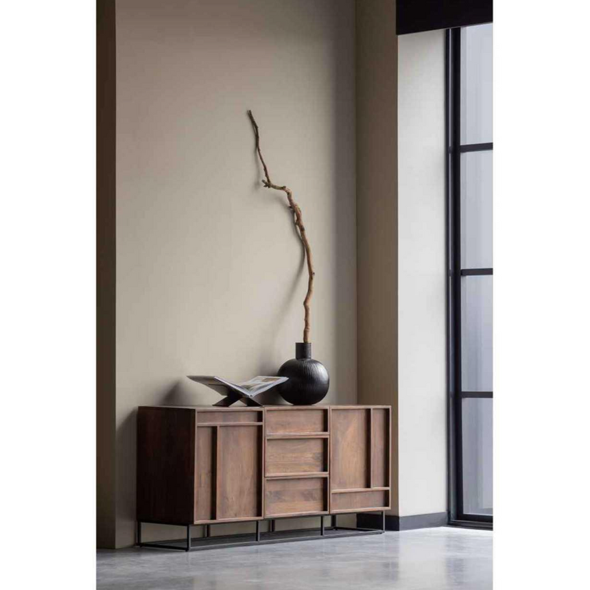 Brook horizontal metal bookcase