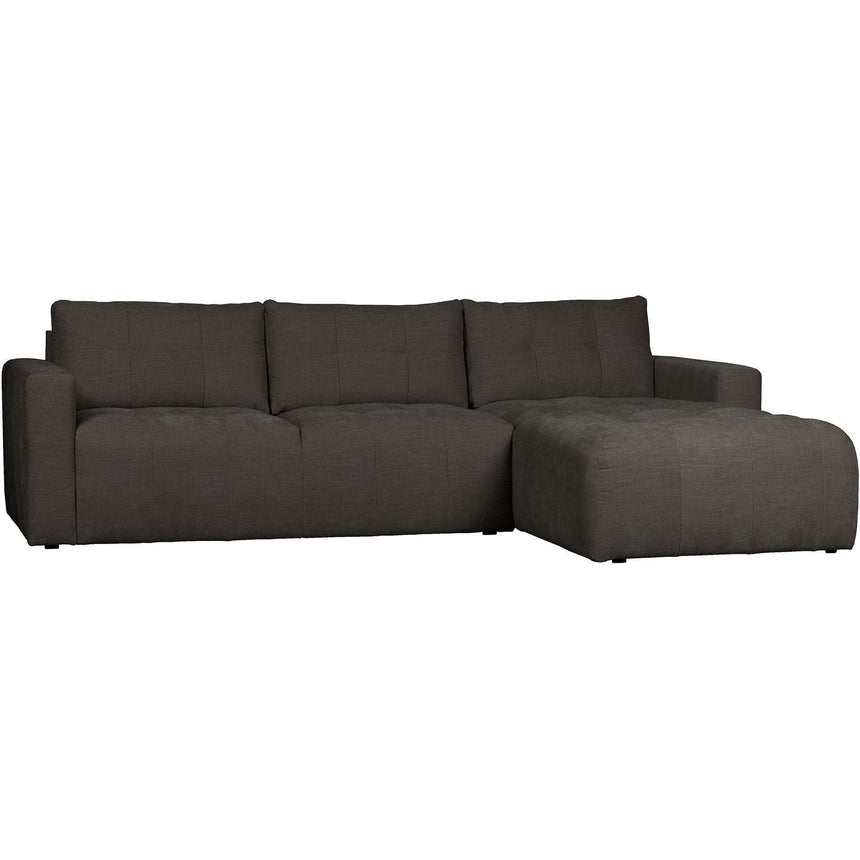 Bar szövet kanapé jobb ottomános-0