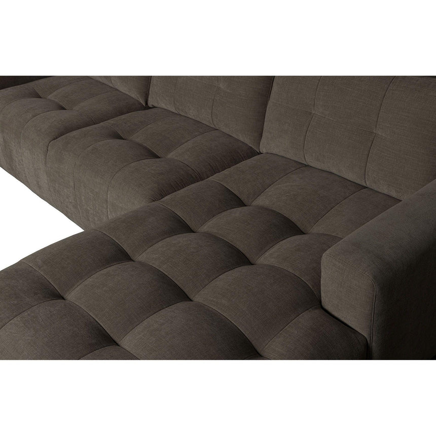 Bar szövet kanapé jobb ottomános-6