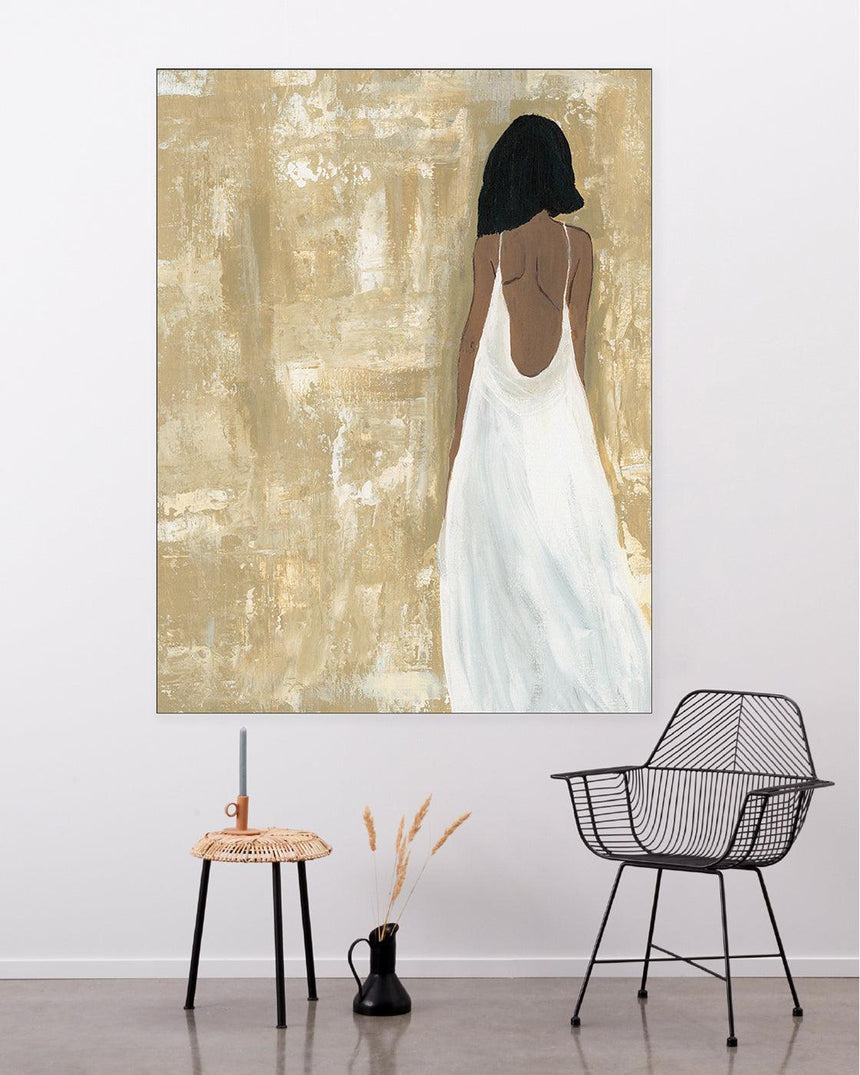 She opened her heart dizájn vászonkép - Dutch Home