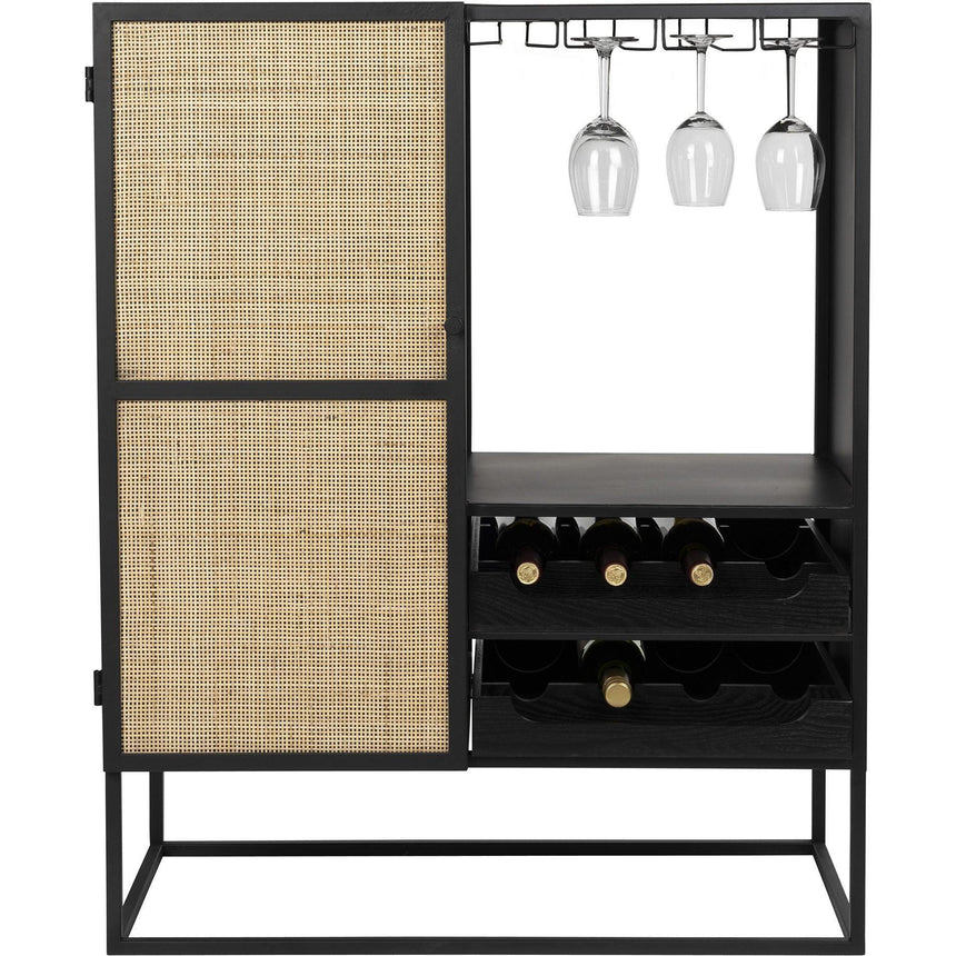 Guuji bortartó alacsony fém komód-0