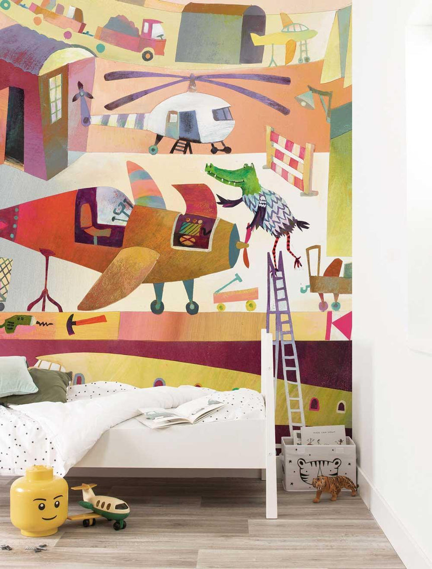 Airport AH 6 panelos tapéta-1