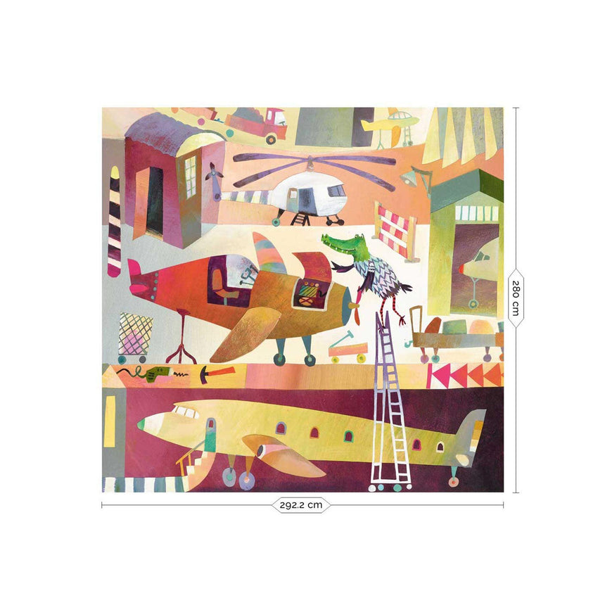 Airport AH 6 panelos tapéta-0