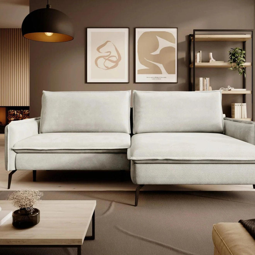 Glossy modular sofa