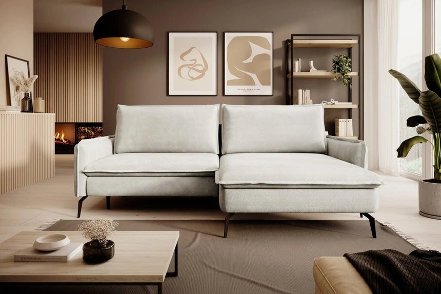 Glossy modular sofa