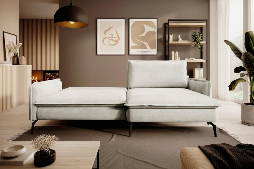 Glossy modular sofa