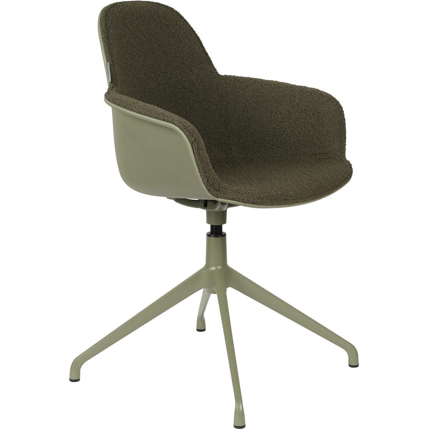 Albert Kuip buklé forgó karfás szék-6