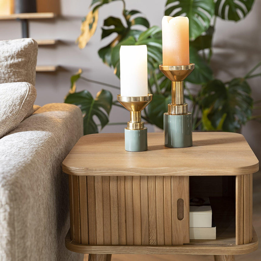 Glam fém gyertyatartó kicsi-14