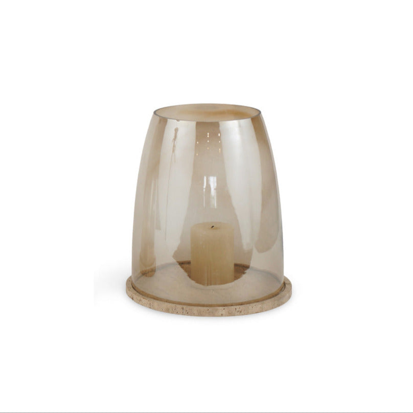 Dyara glass candle holder Ø22