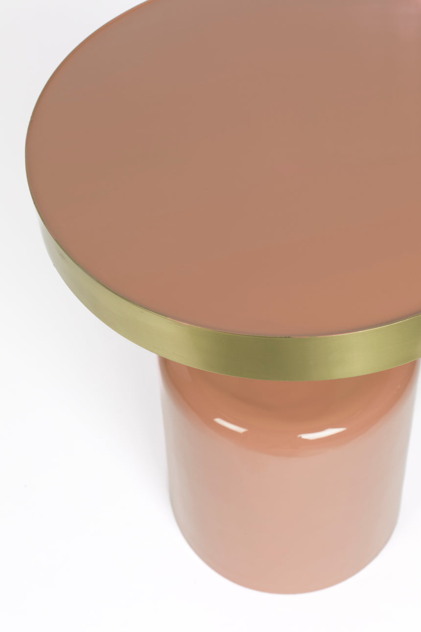 Glam fém lerakóasztal