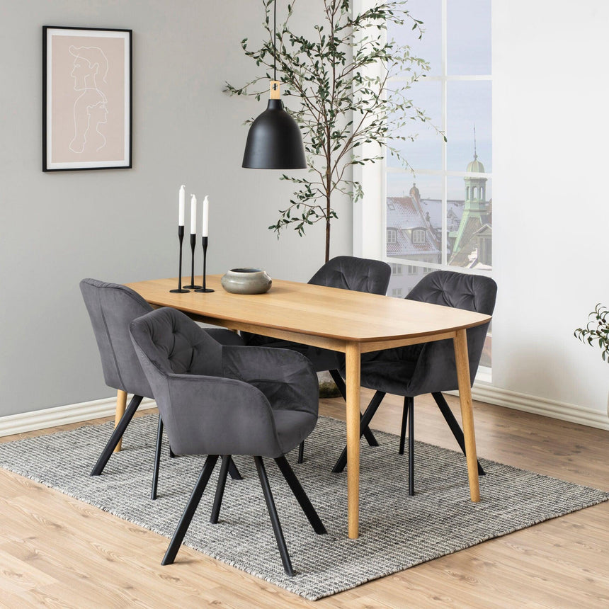 Lola bársony szék auto-return mechanikával-15