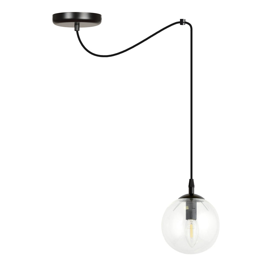 Gigi 1 BL üveg függőlámpa