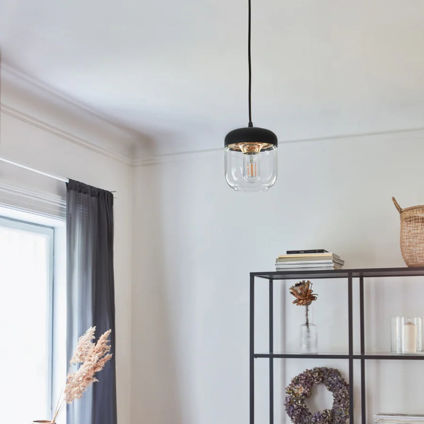 Acorn Black üveg lámpabúra