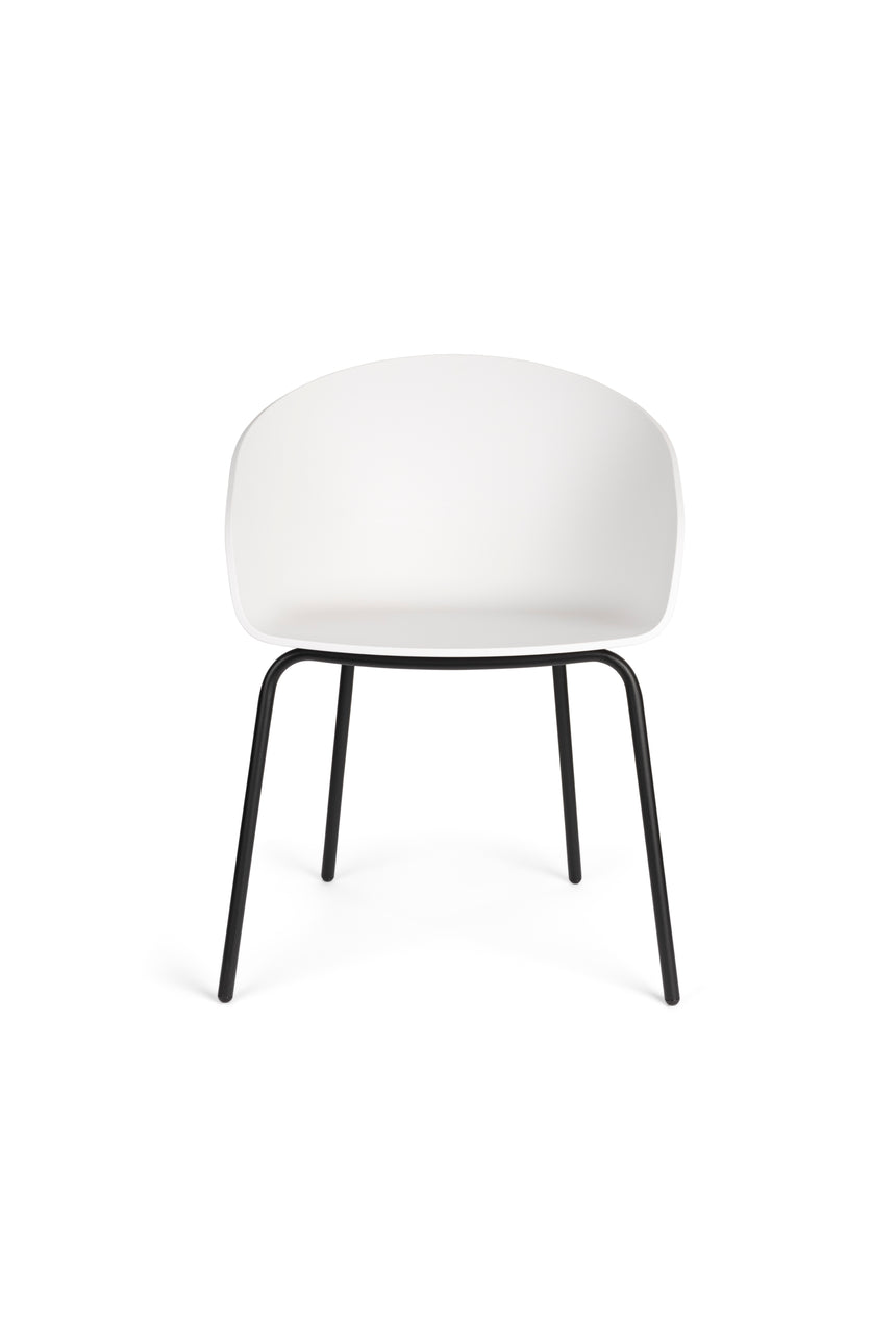 Void karfás PP szék fekete lábbal