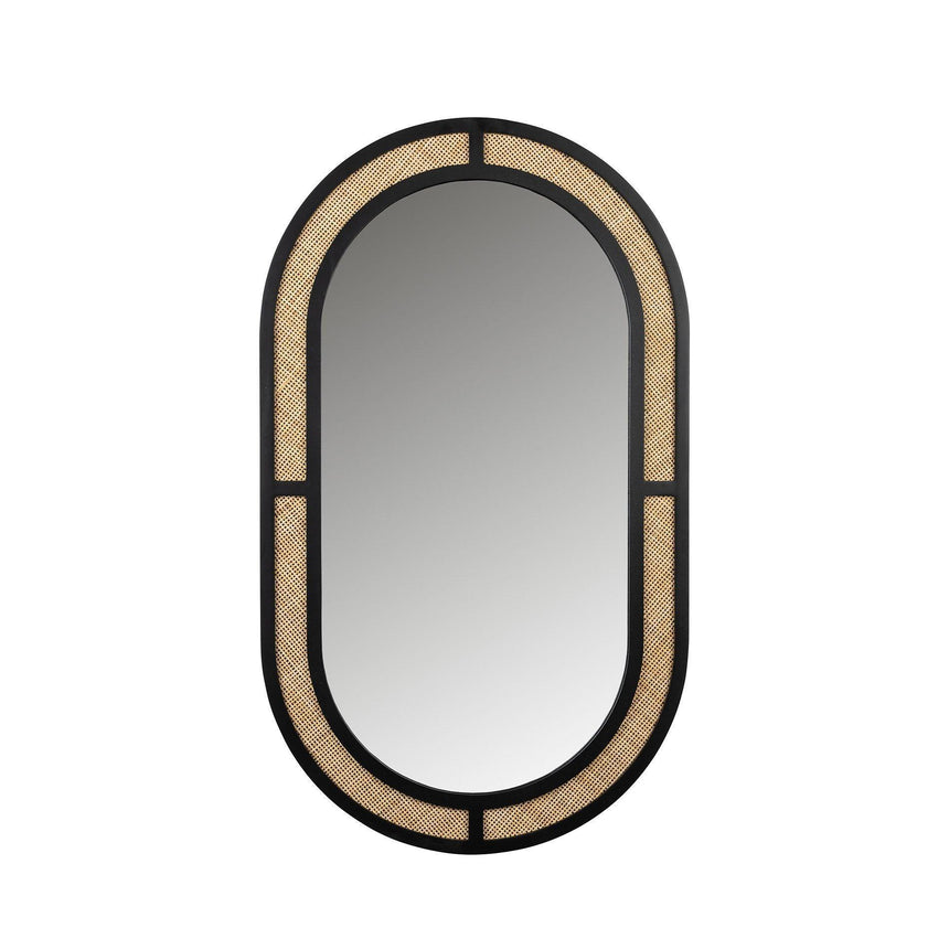 Aida ovális fém tükör-0