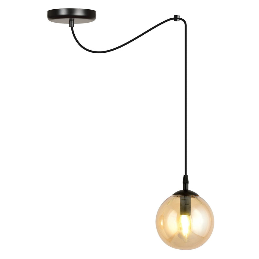 Gigi 1 BL üveg függőlámpa