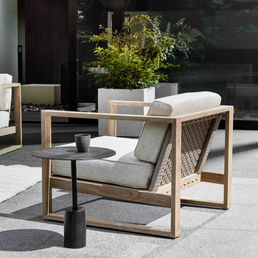 Antigua fa kerti fotel