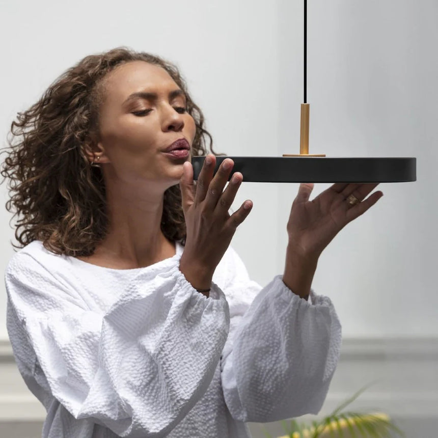 Asteria Brass fém függőlámpa Ø31