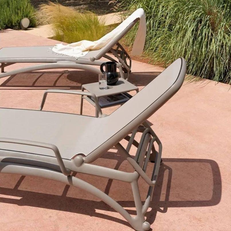 Atlantico PP celeste napozóágy-2