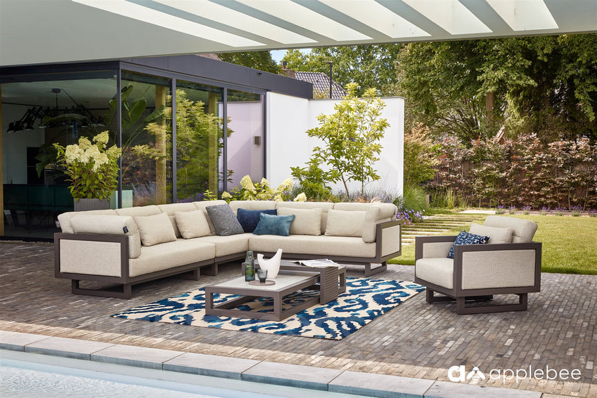 Santorini szövet kerti fotel