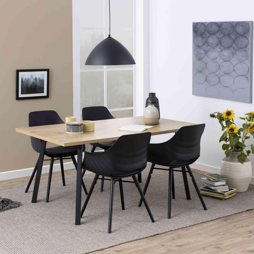 Cenny fa étkezőasztal 160x90-3